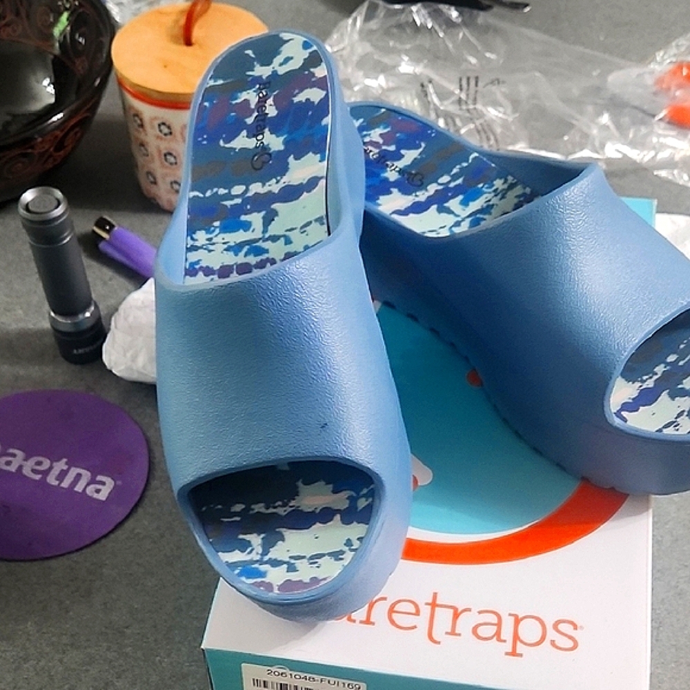 BareTraps Blue Sandals Comfortable Stylish Footwear